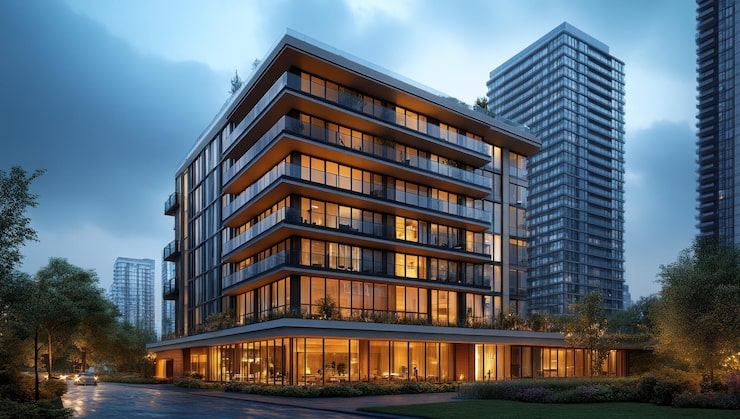 Artist's impression of Grade A offices at World Trade Center Hyderabad